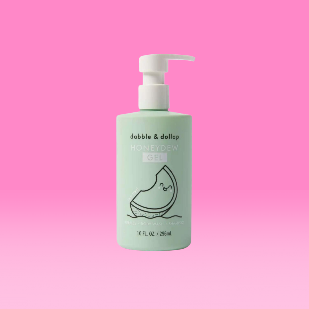 honeydew shampoo + bubble bath + body wash