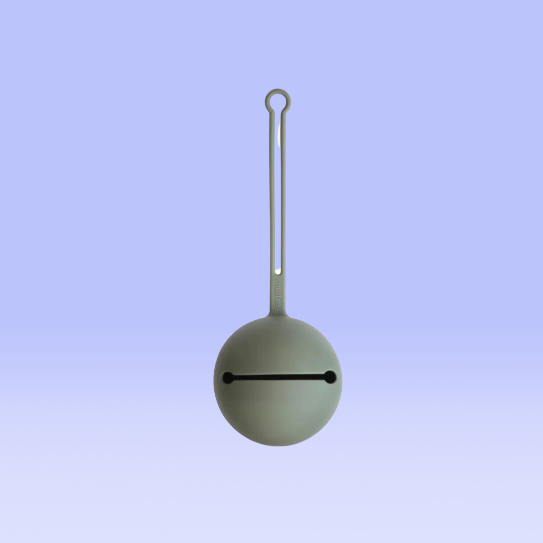 silicone pacifier holder case