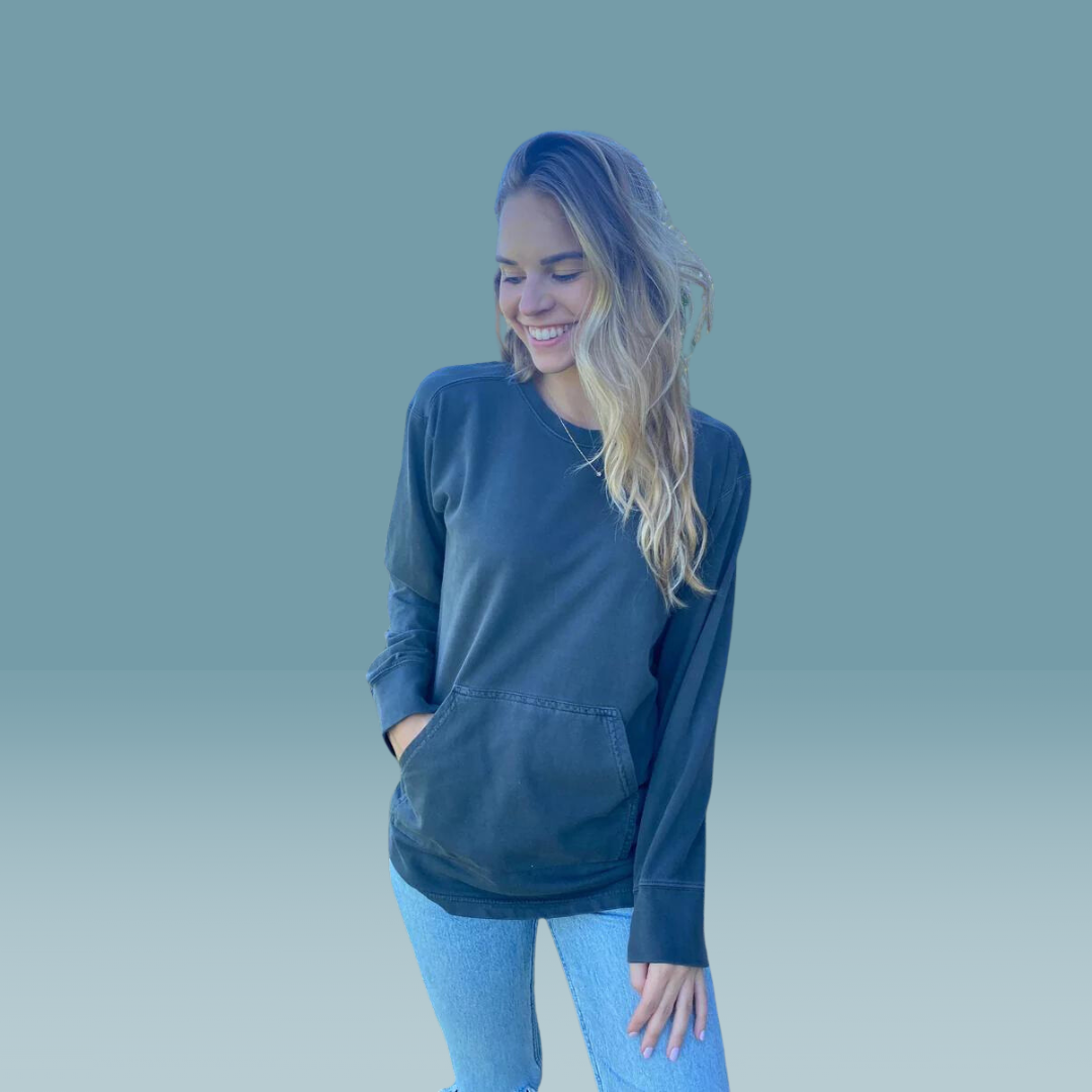 essential sweatshirt | vintage black