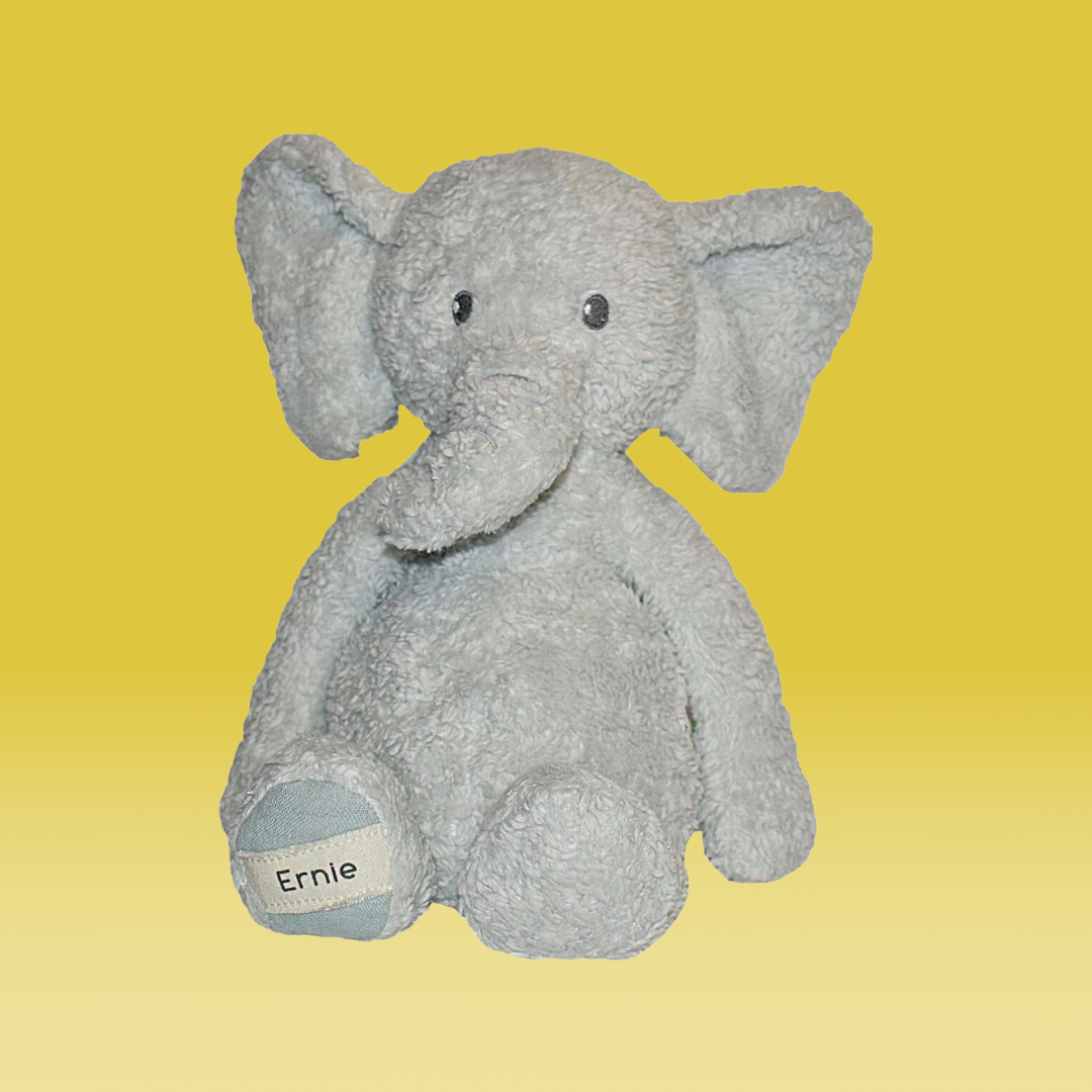 ernie the elephant | organic plush