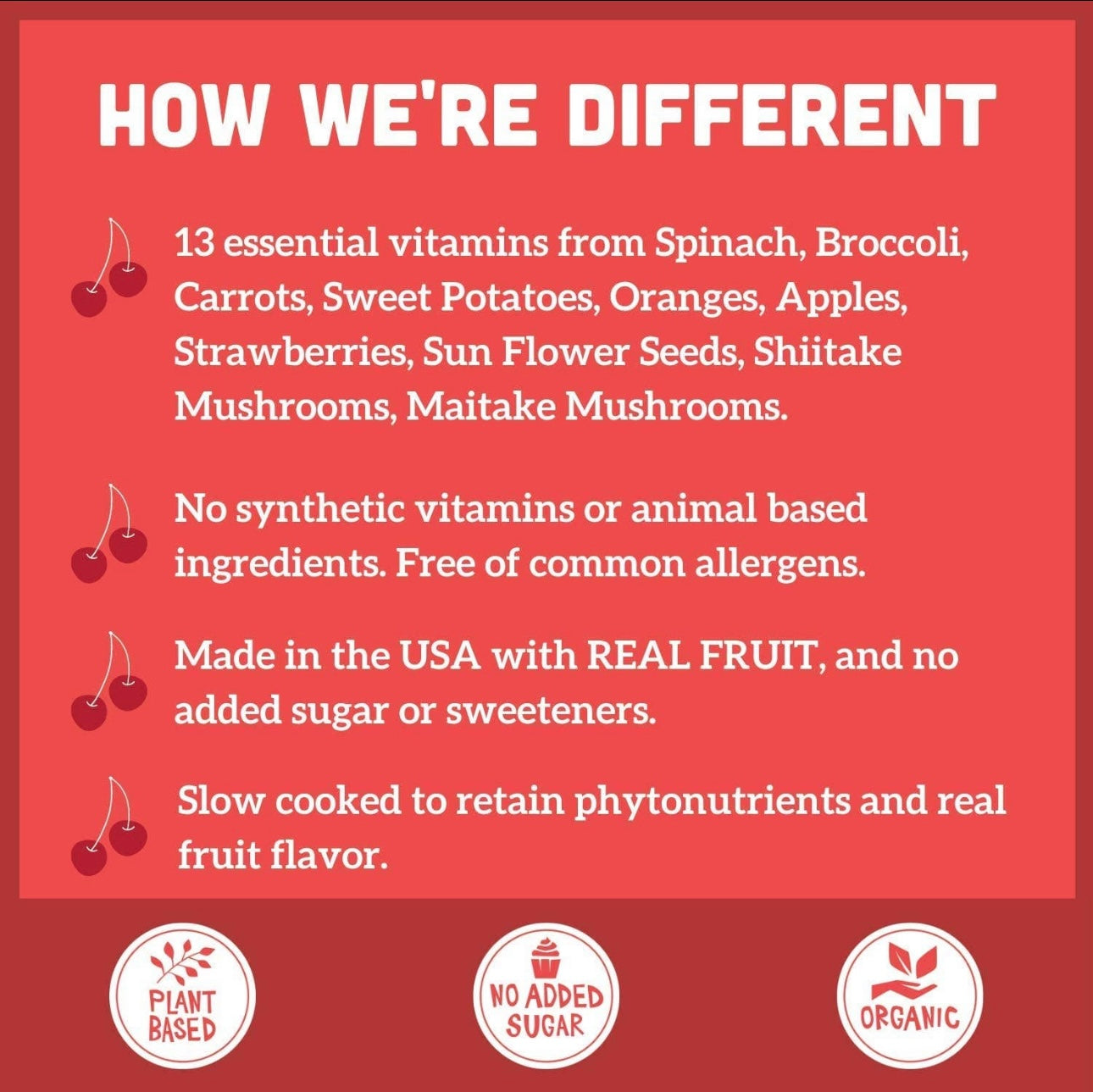 llama naturals  Kids Whole Fruit Multivitamin Gummies - Truth Wellness Co.  – truthwellnessco